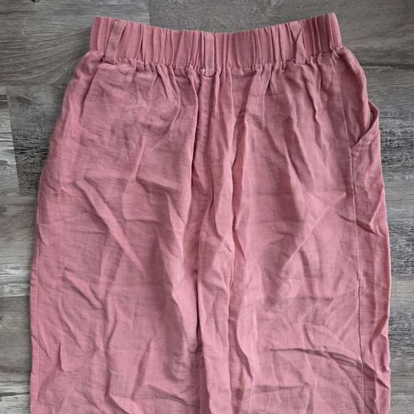 HALARA Rose Pink Wide-Leg Light Weight Pants Size Small - Picture 8 of 10